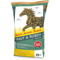 Produktbild von Josera Kraut & Rüben Struktur Müsli für Pferde 15 kg - 2 x 15 kg