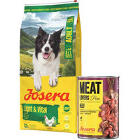 Produktbild von Josera Light Vital Trockenfutter für Hunde Adult Geflügel zur Gewichtskontrolle 12,5 kg