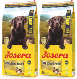 Josera M/M Adult Hundefutter Ente und Süßkartoffel getreidefrei mit Kroketten – Bild 1 von 1