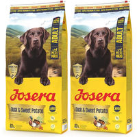 Produktbild von Josera M/M Adult Hundefutter Ente und Süßkartoffel getreidefrei mit Kroketten
