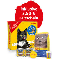 Produktbild von Josera Maritime Probierpaket für Katzen getreidefrei und hypoallergen mit Lachs, Truthahn, Rind, Ente und Huhn - 400 g