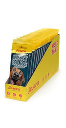 Produktbild von Josera Meat Bars Chicken Hundesnack für Adult Hunde mit hohem Fleischanteil getreidefrei und zuckerfrei 560 g - 14 x 40 g