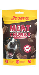 Josera Meat Chunks Hundesnack Rind getreidefrei mit hohem Fleischanteil 70g - 70 g – Bild 1 von 6