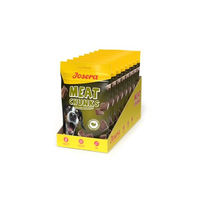 Produktbild von Josera Meat Chunks Turkey Hundesnack mit Truthahn getreidefrei und zuckerfrei 8 x 70 g - 8 x 70 g