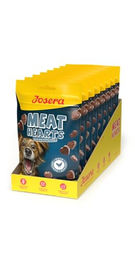 Produktbild von Josera Meat Hearts Chicken Belohnungssnack für Hunde mit 70% Fleischanteil getreidefrei und zuckerfrei 8 x 70 g - 8 x 70 g