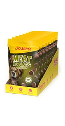 Produktbild von Josera Meat Hearts Turkey Belohnungssnack mit Truthahn getreidefrei und zuckerfrei 8 x 70 g - 8 x 70 g