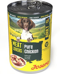 Josera Meat Lovers Adult Hundefutter Huhn Monoprotein 6x400g – Bild 1 von 2