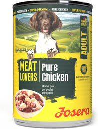 Josera Meat Lovers Adult Hundefutter Huhn Stückchen in Sauce getreidefrei 2400g – Bild 1 von 3