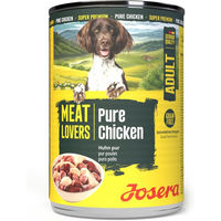 Produktbild von Josera Meat Lovers Adult Hundefutter Huhn Stückchen in Sauce getreidefrei 2400g