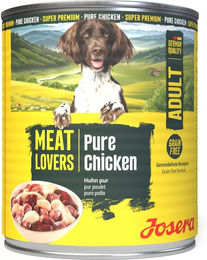 Josera Meat Lovers Adult Hundefutter Huhn Stückchen in Sauce getreidefrei 4800g – Bild 1 von 3