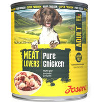 Produktbild von Josera Meat Lovers Adult Hundefutter Huhn Stückchen in Sauce getreidefrei 4800g