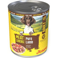 Produktbild von Josera Meat Lovers Adult Hundefutter Lamm Monoprotein 6x800g