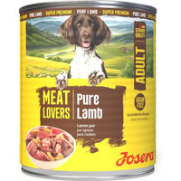 Produktbild von Josera Meat Lovers Adult Hundefutter Lamm Stückchen in Sauce getreidefrei 4800g