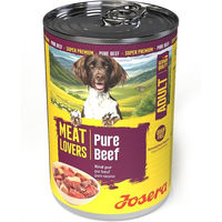 Produktbild von Josera Meat Lovers Adult Hundefutter Pure Beef Monoprotein 6x400g