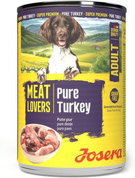 Josera Meat Lovers Adult Hundefutter Pute Monoprotein 6x400g – Bild 1 von 2
