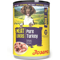 Produktbild von Josera Meat Lovers Adult Hundefutter Pute Monoprotein 6x400g
