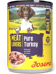 Josera Meat Lovers Adult Hundefutter Pute Stückchen in Sauce getreidefrei 2400g – Bild 1 von 3