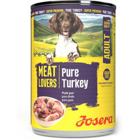 Produktbild von Josera Meat Lovers Adult Hundefutter Pute Stückchen in Sauce getreidefrei 2400g