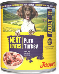 Josera Meat Lovers Adult Hundefutter Pute Stückchen in Sauce getreidefrei 4800g – Bild 1 von 3