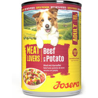 Produktbild von Josera Meat Lovers Adult Hundefutter Rind Huhn Schwein Getreidefrei Dose 1000g