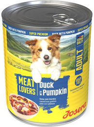 Josera Meat Lovers Adult Menu Hundefutter Ente und Kürbis getreidefrei 6x800g – Bild 1 von 2