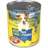 Produktbild von Josera Meat Lovers Adult Menu Hundefutter Ente und Kürbis getreidefrei 6x800g