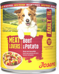 Josera Meat Lovers Adult Menu Hundefutter Rind Huhn Schwein Getreidefrei 4800g – Bild 1 von 3