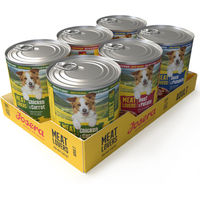 Produktbild von Josera Meat Lovers Adult Nassfutter Mix für Hunde 6 x 800 g glutenfrei