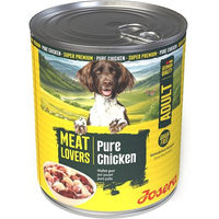 Produktbild von Josera Meat Lovers Adult Pure Chicken Monoprotein Hundefutter 6x800g