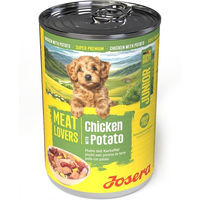 Produktbild von Josera Meat Lovers Junior Hundefutter Huhn und Kartoffel getreidefrei 6x400g