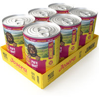 Produktbild von Josera Meat Lovers Junior Hundefutter Pure Beef Monoprotein 6x400g