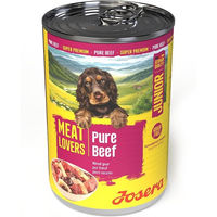 Produktbild von Josera Meat Lovers Junior Hundefutter Rind Monoprotein 6x400g
