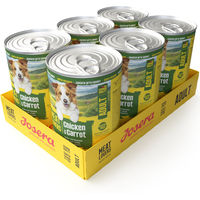 Produktbild von Josera Meat Lovers Menü Hund Adult Huhn und Karotte Glutenfrei 6x400g