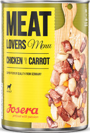 Josera Meat Lovers Menu Hundefutter Nass Huhn mit Rind und Schwein Adult 6 x 400 g - 6 x 400 g – Bild 1 von 6