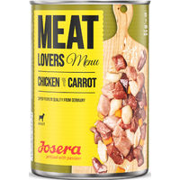 Produktbild von Josera Meat Lovers Menu Hundefutter Nass Huhn mit Rind und Schwein Adult 6 x 400 g - 6 x 400 g