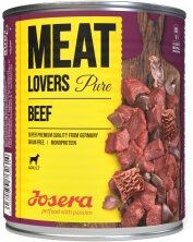 Produktbild von Josera Meat Lovers Nassfutter für Hunde Adult Rind getreidefrei und glutenfrei 6x800 g
