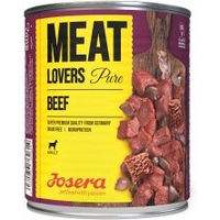 Produktbild von Josera Meat Lovers Nassfutter für Hunde Adult Rind getreidefrei und glutenfrei 6x800 g