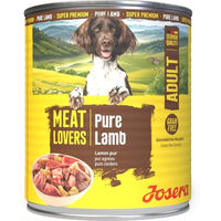 Produktbild von Josera Meat Lovers Nassfutter Lamm für adulte Hunde 6 x 800 g
