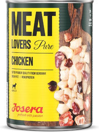 Josera Meat Lovers Pure Chicken Nassfutter für Hunde Adult Huhn Getreidefrei Monoprotein 6x800g - 6 x 800 g – Bild 1 von 3