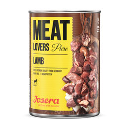 Josera Meat Lovers Pure Lamb Hund Nassfutter Stückchen in Sauce Adult 6 x 400 g - 6 x 400 g – Bild 1 von 7