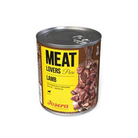 Produktbild von Josera Meat Lovers Pure Lamb Hundefutter nass Adult Lamm Stückchen in Sauce Getreidefrei 6 x 800 g - 6 x 800 g