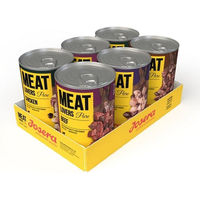 Produktbild von Josera Meat Lovers Pure Nassfutter für Hunde Adult Rind und Huhn Stückchen in Sauce hoher Fleischanteil 6x400g - 6 x 400 g