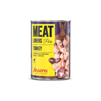 Produktbild von Josera Meat Lovers Pure Turkey Hundefutter Adult Monoprotein mit hohem Fleischanteil 6x400g