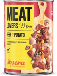 Josera Meatlovers Hund Menü Rind mit Kartoffeln Stückchen in Sauce 6 x 800 g - 6 x 800 g – Bild 1 von 6