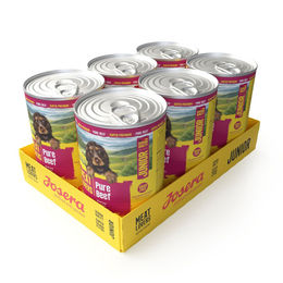 Josera Meatlovers Junior Nassfutter für Hunde Rind Getreidefrei 6 x 400 g – Bild 1 von 2