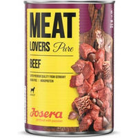 Produktbild von Josera Meatlovers Pure Rind Hund Nassfutter Monoprotein Stückchen in Sauce Adult 6 x 400 g - 6 x 400 g