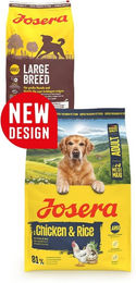 Produktbild von Josera Medi/Maxi Adult Hundefutter Huhn und Reis 2x12,5 kg