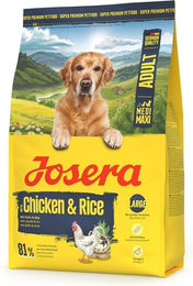 Josera Medi/Maxi Chicken & Rice Trockenfutter für ausgewachsene Hunde großer Rassen mit Huhn, glutenfrei, 3 kg – Bild 1 von 9