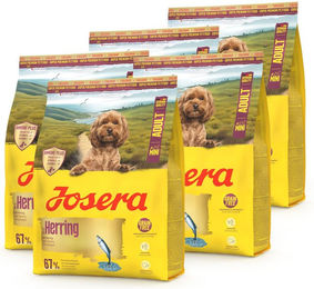 Josera MINI Adult Hering Trockenfutter für ausgewachsene kleine Hunde 5 x 900 g – Bild 1 von 1