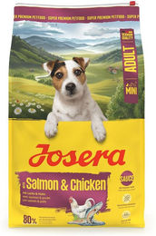 Josera Mini Adult Hundefutter Lachs und Huhn glutenfrei 5x900 g – Bild 1 von 3